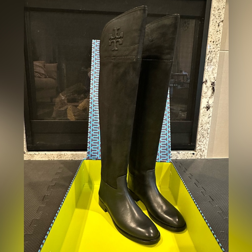 Tory Burch over-the-knee boots. Brand new
